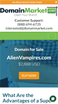 Mobile Screenshot of alienvampires.com